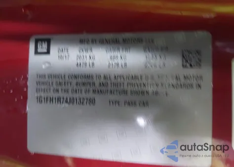 2018 Chevrolet Camaro 2Ss from USA, damaged, VIN 1G1FH1R74J0132780